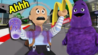 😰Probe la Malteada de Grimace en Brookhaven 😂/Roblox