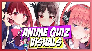 Anime Quiz Visuals Only #2 - Silhouettes, Eyes, Hangman and 4 Images 1 OP + Bonus