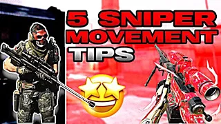 5 Sniper Movement Tips! Makes you BETTER | (CODM)