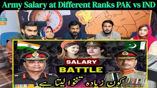 Army Salary at Different Ranks | PAK vs IND |@SpicyReactionpk