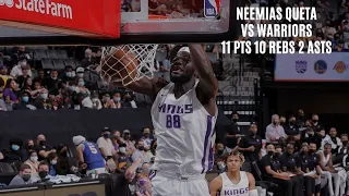 Neemias Queta vs  Warriors (11 PTS 10 REBS 2 ASTS 3 BLKS) 7/3/23