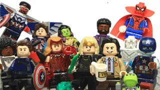 LEGO Marvel Minifigure Series COMPLETE REVIEW! 71031