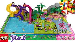 Lego Friends Water Park 2 with Slide by Misty Brick.