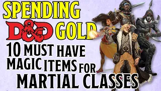 10 Best Cheap Magic Items for Martial Classes in Dungeons and Dragons 5e