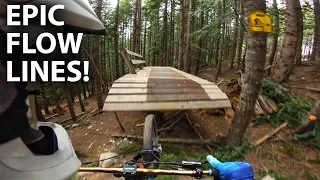 SUPER SICK FLOW LINE in WHISTLER! Berms, Jumps, gaps, ladder bridges! | Jordan Boostmaster