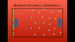 Massive Kickball Dodgeball - Great Large Group Game