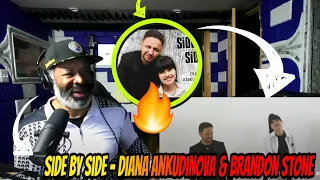 Side By Side – Diana Ankudinova & Brandon Stone (Official music video) - Producer Reaction