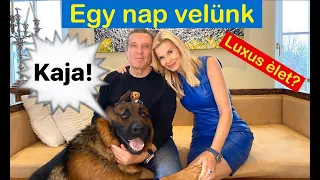 MILYEN EGY MILLIOMOS EGY NAPJA? Luxus élet?  NAPI VLOG -  kutya, kaja, korona, karantén