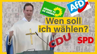 Wahlempfehlungen der Kirche -- KTV Predigt vom 14.5.24 (Pater Isaak M.)