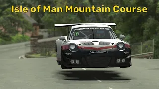 rFactor 2: Porsche 911 GT3 R @ Isle of Man Mountain Course