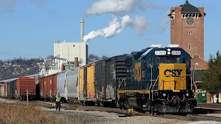 Clinchfield Huntington subdivision CSX ride