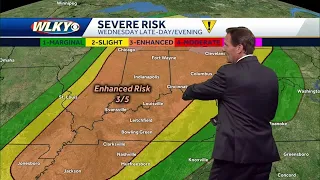 Windy & warm, increasing storm chances