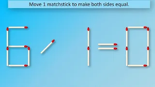 Matchstick Puzzles 207