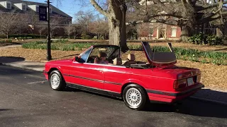 E30 1992 BMW 325i  Convertible - Power Top