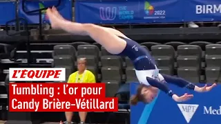 Tumbling : La Française Candy Brière-Vétillard médaille d'or aux Jeux Mondiaux