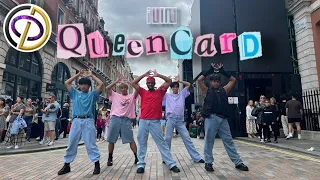 [KPOP IN PUBLIC | LONDON] (G)-IDLE ((여자)아이들) - "QUEENCARD" (Boys Vers) | DANCE COVER BY O.D.C | 4K