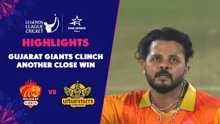 Legends League | Sreesanth's Last Over Heroics Helped Gujarat Giants Win a Close Thriller