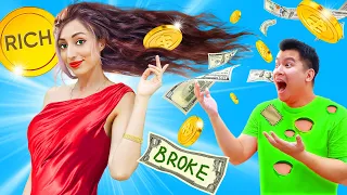 RICH VS BROKE STUDENT IN SCHOOL | HOW TO BE POPULAR IN CLASS | RICH TO POOR STUDENT IN CLASS