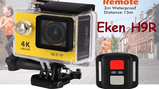 Экшн камера Eken H9R | Полный обзор | Примеры фото и видео | MikeRC 2017 FHD