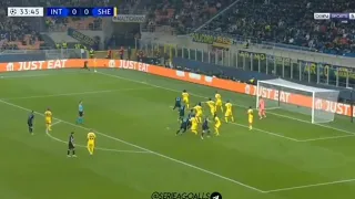 Edin Dzeko Goal Vs Sheriff | Inter Milan Vs Sheriff | 1-0 |