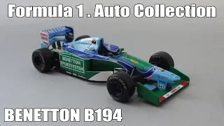 Formula 1. Auto Collection №3 | BENETTON B194 Михаэль Шумахер 1994 | Коллекция гоночных болидов 1:43