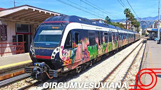 CIRCUMVESUVIANA TRAIN from Naples to Sorrento