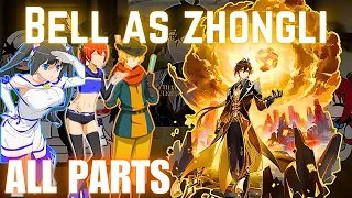 Danmachi React To Bell as Zhongli | All Parts | Gacha Reaction | Ship: Guizhong x Zhongli