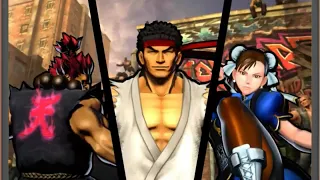 Ultimate Marvel vs Capcom 3: Ryu, Chun Li, and Akuma arcade playthrough