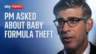 Cost of Living: Rishi Sunak asked about parents who steal to feed their babies