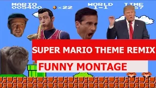 Super Mario Bros. Theme Remix - FUNNY MONTAGE