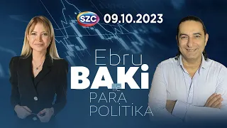09.10.2023 Sözcü TV Canlı Yayın Ebru Baki ile PARA POLİTİKA I Devrim Akyıl yorumladı…
