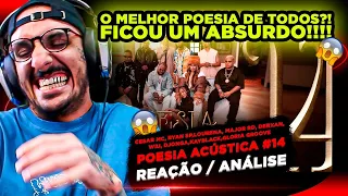 ESSE FICOU UM ABSURDO!!! POESIA ACÚSTICA #14 [REAÇÃO/ ANÁLISE]