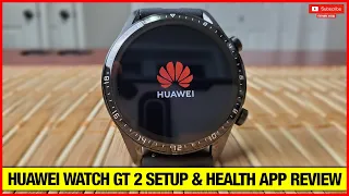 Huawei Watch GT 2 Setup & Huawei Health App Review!