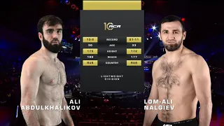 Али Абдулхаликов vs. Лом-Али Нальгиев | Ali Abdulkhalikov vs. Lom-Ali Nalgiev | ACA 172