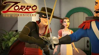 TWO REBEL HEARTS | Zorro the Chronicles | Episode 04 | Superhero cartoons