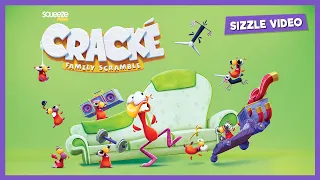 CRACKÉ FAMILY SCRAMBLE - SIZZLE VIDEO | Trailer | Cartoons for Kids