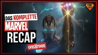 Die komplette MCU Zusammenfassung | Phase 1-3 | onsXreen