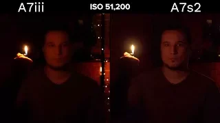 Sony A7III vs A7S2 - EXTREME Lowlight Comparison