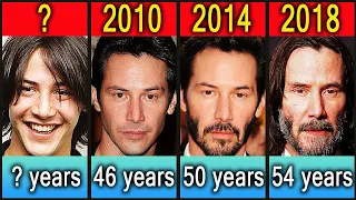 KEANU REEVES  FROM 1986 TO 2023. JOHN WICK EVOLUTION