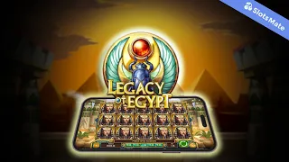Legacy of Egypt Slot by Play’n GO Gameplay (Mobile View)