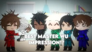 Who does the best Master Wu impression!? (Ninjago Gacha skit)