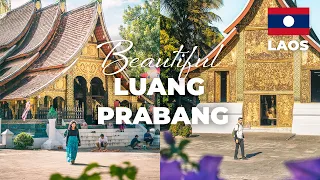 THIS IS WHY WE LOVE LAOS! 😍 Exploring the old town of Luang Prabang (UNESCO World Heritage Site)