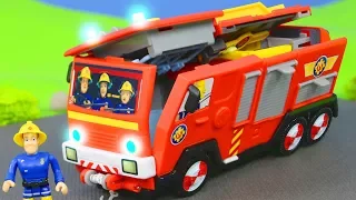 FEUERWEHRMANN SAM: Neues 2in1 Jupiter Feuerwehrauto Spielzeug