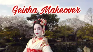 Geisha Makeover In Kyoto, Japan !