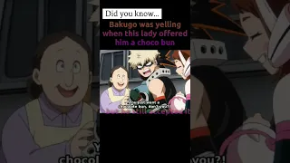 Did you know this about Bakugo & the old lady? #mha #myheroacademia #urarakaochako #anime #fyp