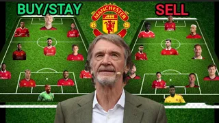 BEST SIGNINGS: Manchester United SIGNINGS/STAY or SELL Under Sir Jim Ratcliffe Next Season 2024/2025