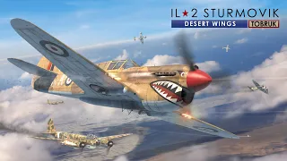 IL-2 Sturmovik: Desert Wings - TOBRUK Expansion - Announcement Trailer [Air-combat Sim]