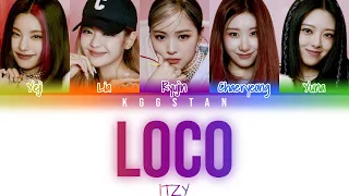 ITZY - LOCO | Color Coded Lyrics (Han/Rom/Eng)