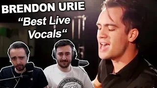 Singers FIRST TIME Reaction/Review to "Brendon Urie's Best Live Vocals"