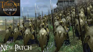 BRUINOST, THE BESIEGED ELVEN STRONGHOLD (Siege Battle) - Third Age: Total War (Reforged)